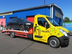 Likvidace automobilu Markvartovice