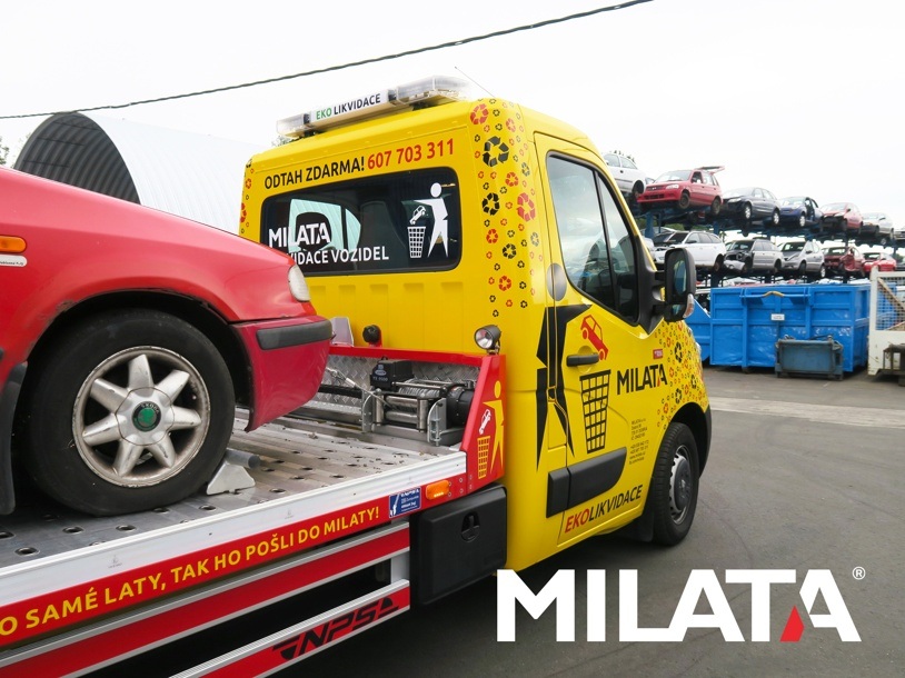 Likvidace autovraku z Vratimova
